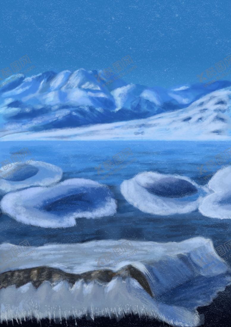 编号：80146209161228285218【酷图网】源文件下载-冬季雪山