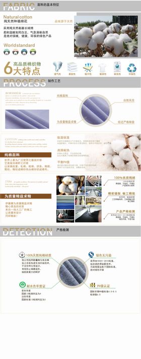 棉花电商详情设计素材