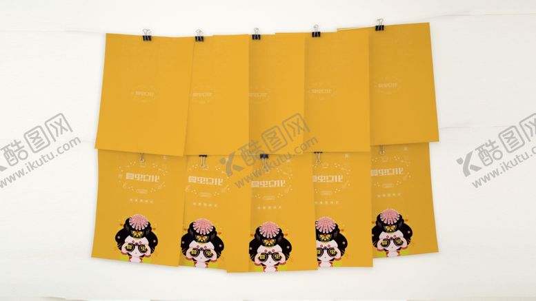 编号：19337910161250555023【酷图网】源文件下载-折页展示样机