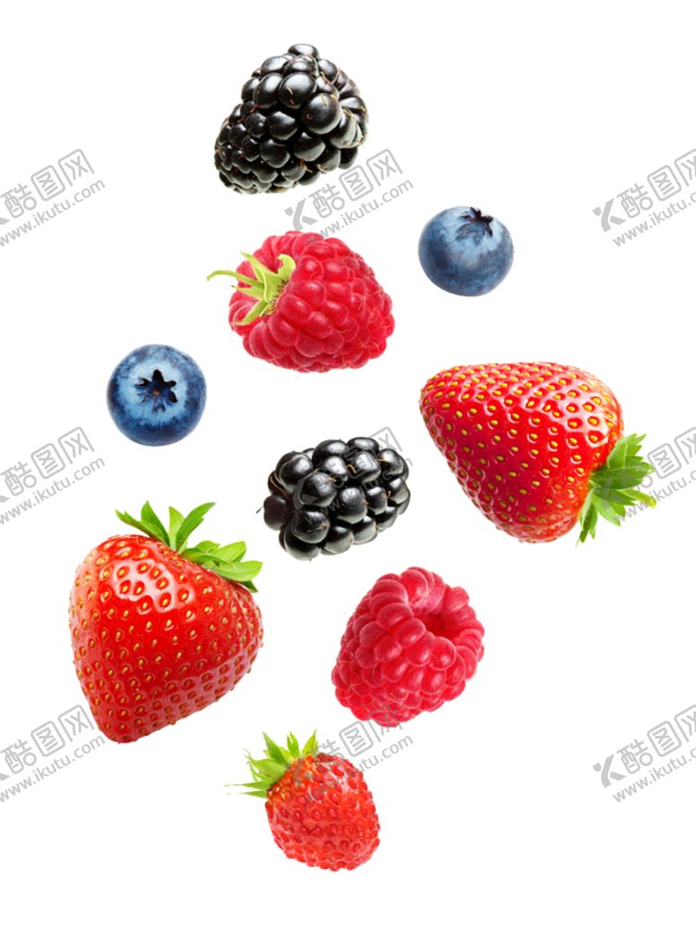 编号：17964511070836324165【酷图网】源文件下载-草莓 蓝莓 桑葚png