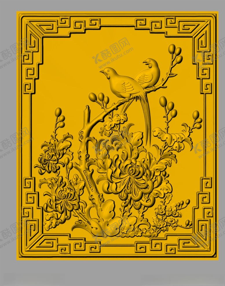 编号：15598706240118563733【酷图网】源文件下载-CAD浮雕装饰画模型