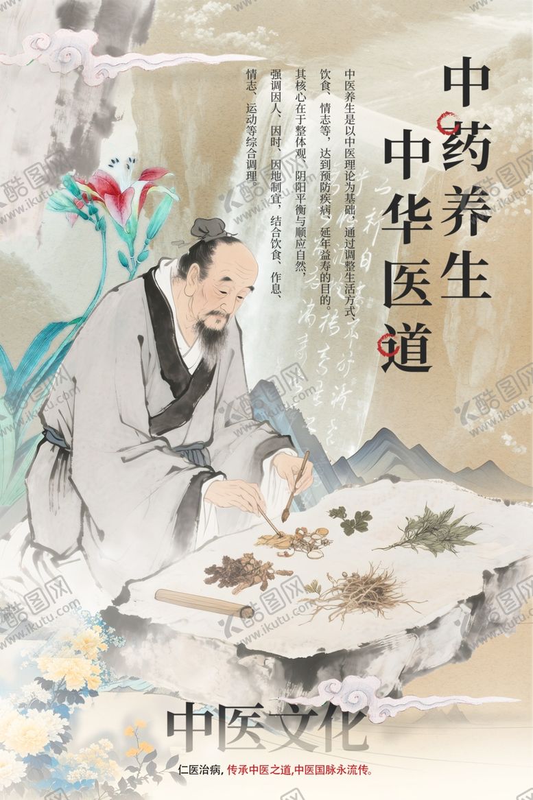 编号：33152601042341002472【酷图网】源文件下载-中医养生