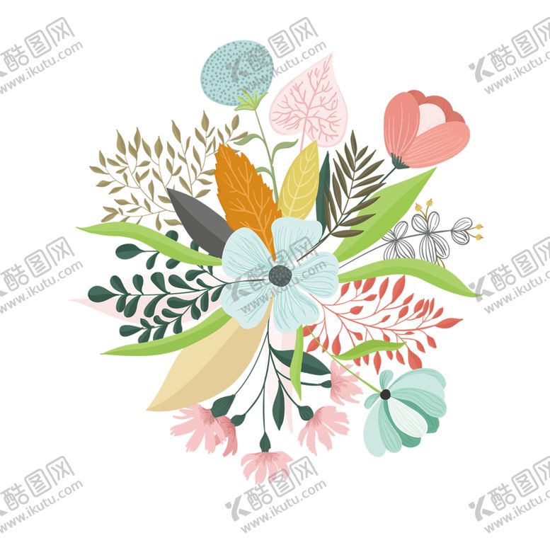 编号：16030609240630403579【酷图网】源文件下载-鲜花素材