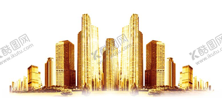 编号：85360409082208286454【酷图网】源文件下载-金色建筑城市
