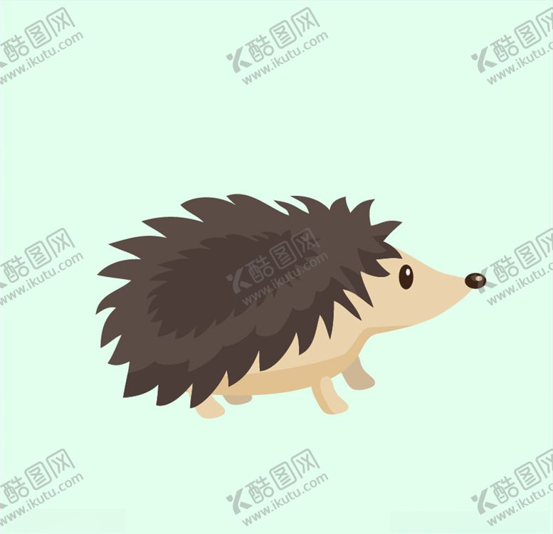 编号：90654104301603563342【酷图网】源文件下载-刺猬