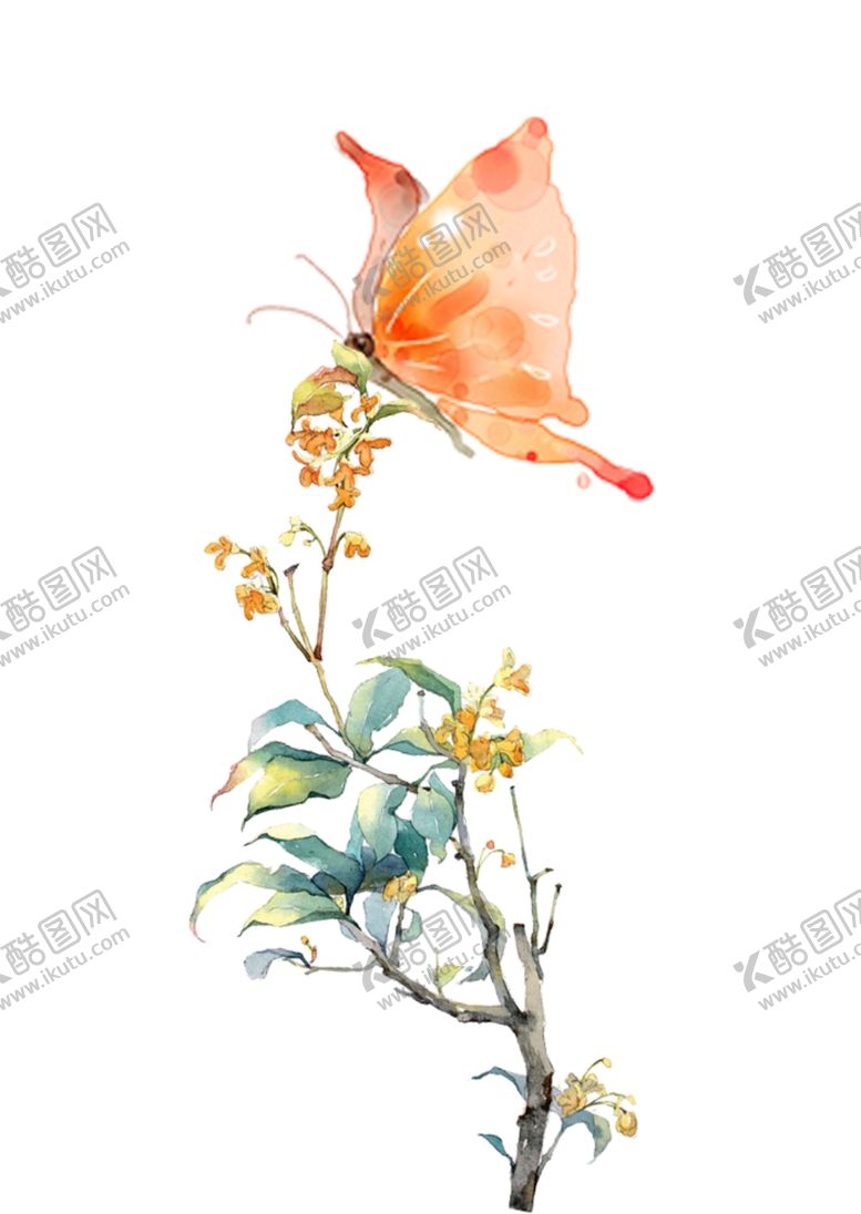 编号：12641207071158449754【酷图网】源文件下载-手绘花