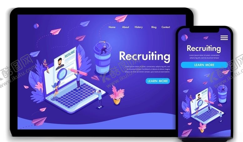 编号：37836810151618316291【酷图网】源文件下载-招募