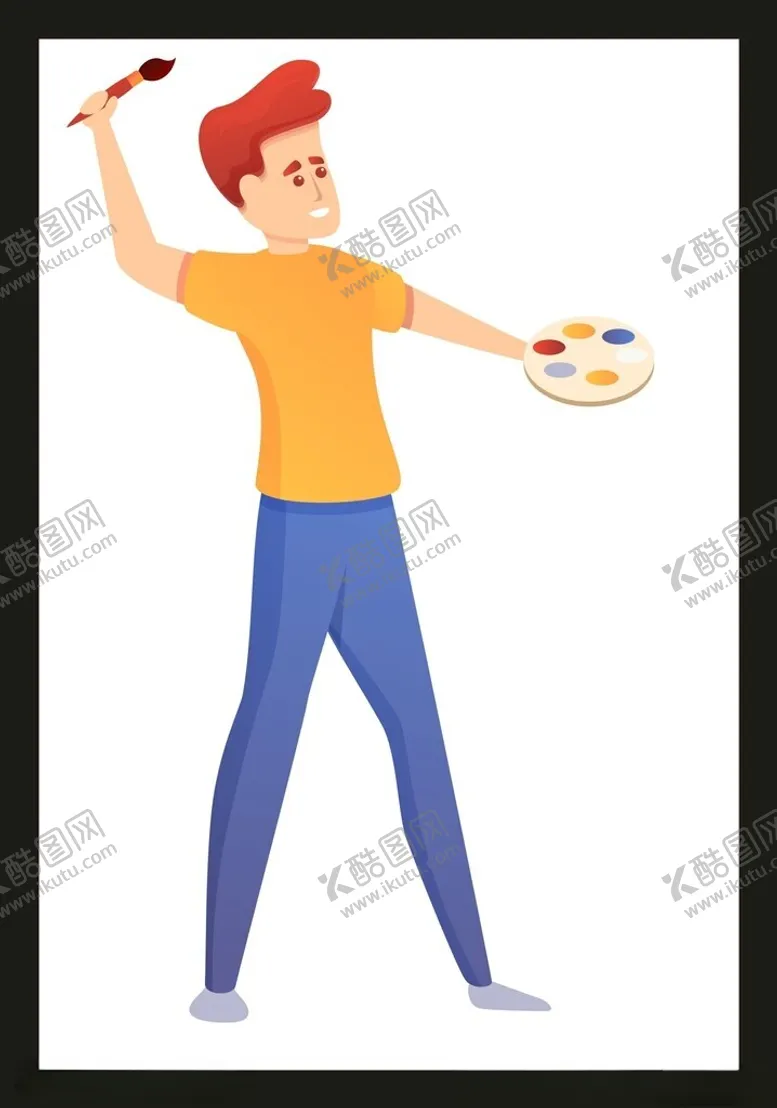 编号：25958402071508157754【酷图网】源文件下载-手绘男人男孩