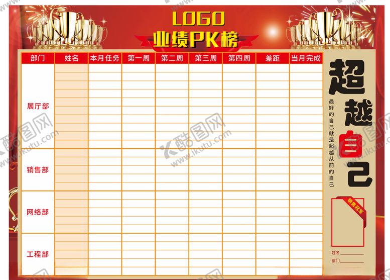 编号：47326309241332508394【酷图网】源文件下载-销售PK榜