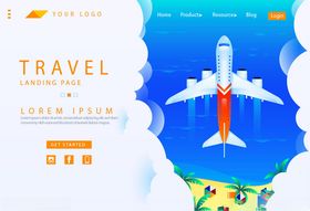 梦幻旅行插图海报