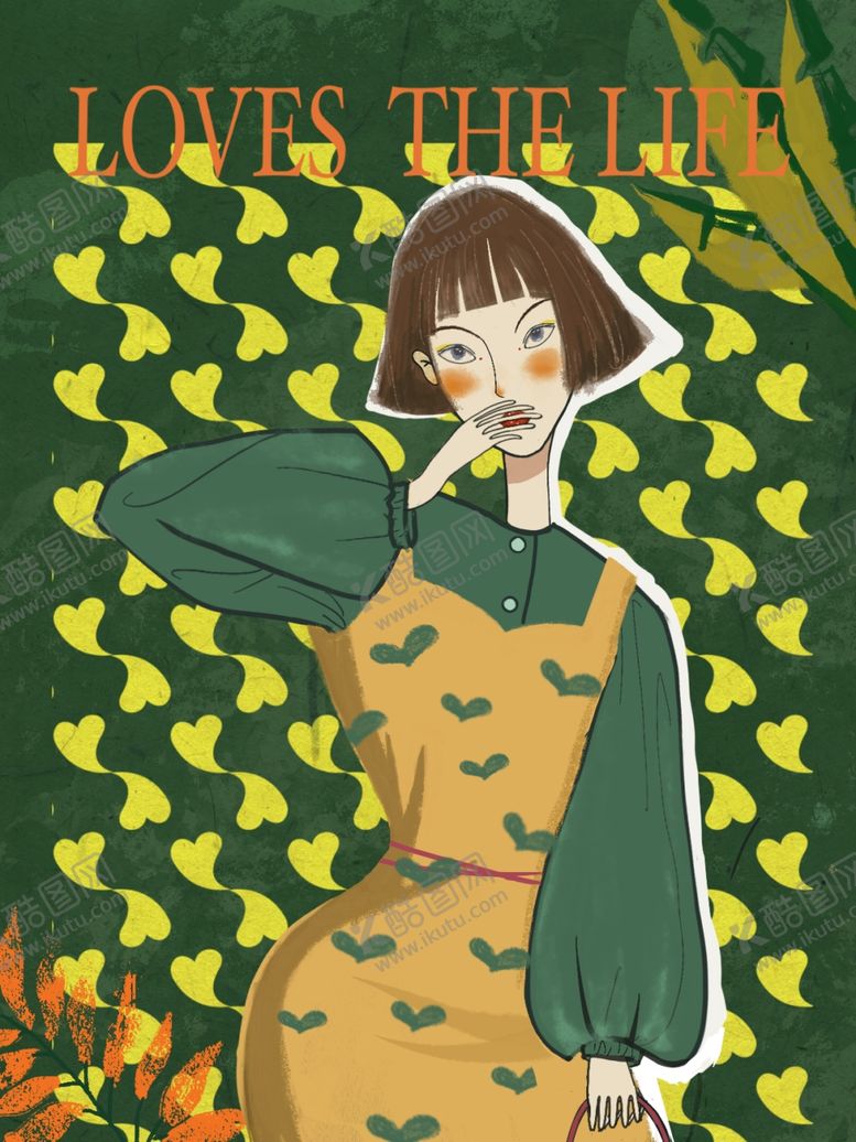 编号：13903805180531162961【酷图网】源文件下载-清新创意女孩