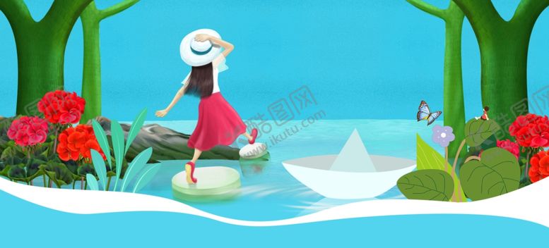 编号：76261210030225423208【酷图网】源文件下载-春天海报