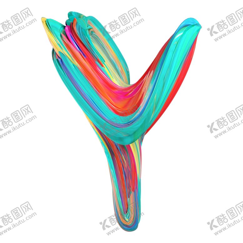 编号：44812410201200373141【酷图网】源文件下载-彩色字母