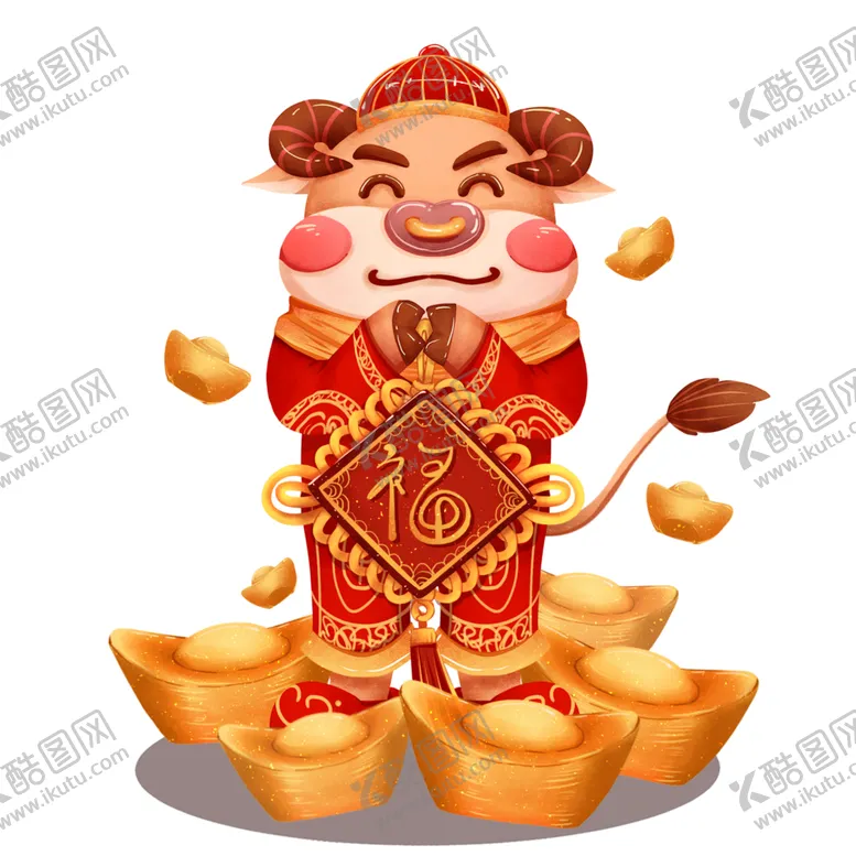 编号：28993305041337186637【酷图网】源文件下载-卡通牛形象