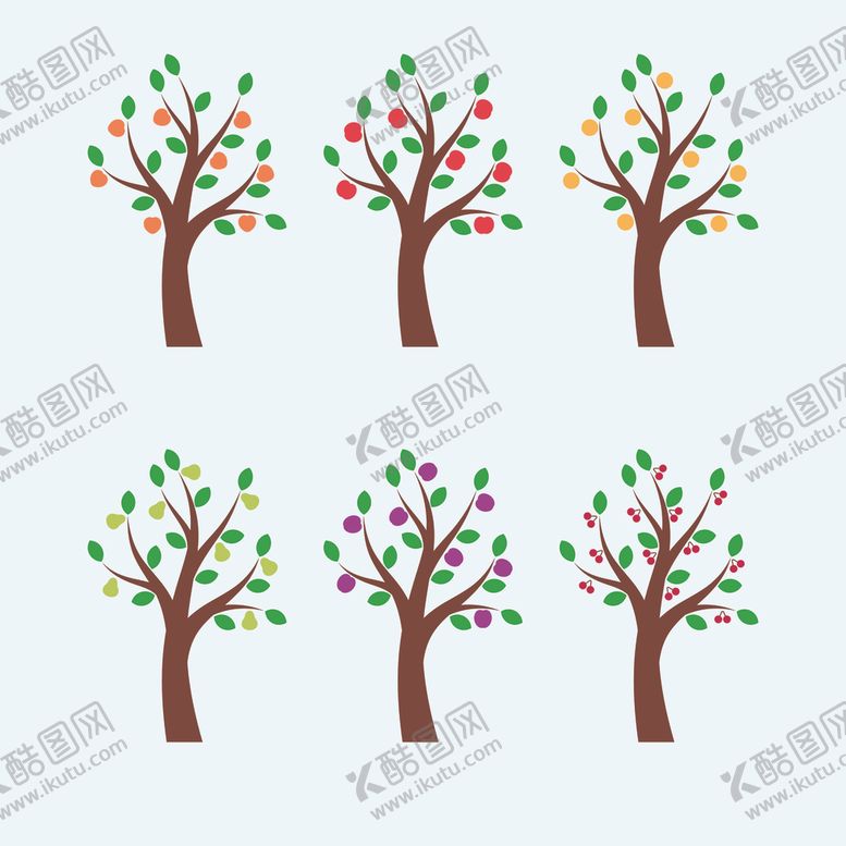 编号：44197504251010496093【酷图网】源文件下载-卡通树