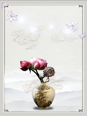 中国风字画框