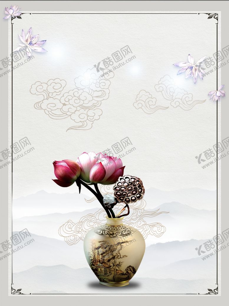 编号：35884409112035205379【酷图网】源文件下载-中国风字画框