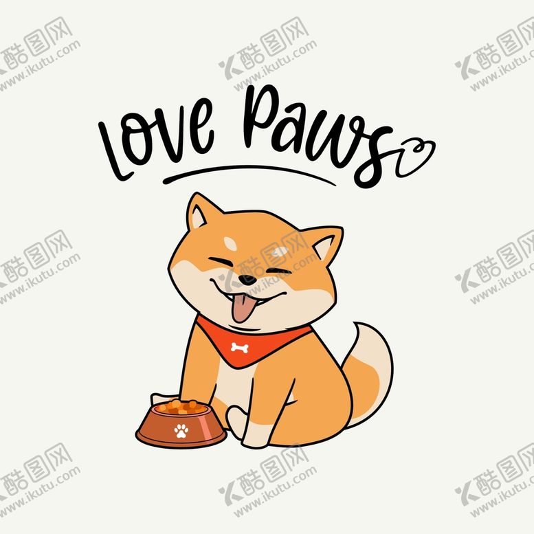 编号：76184210021349279240【酷图网】源文件下载-卡通柴犬