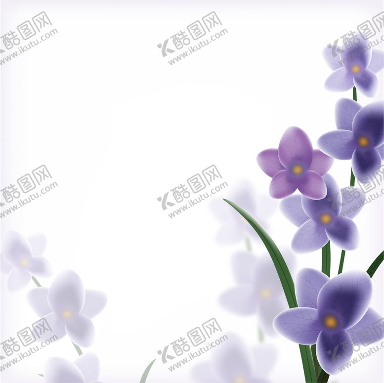 编号：02695709292253550568【酷图网】源文件下载-矢量花卉背景 