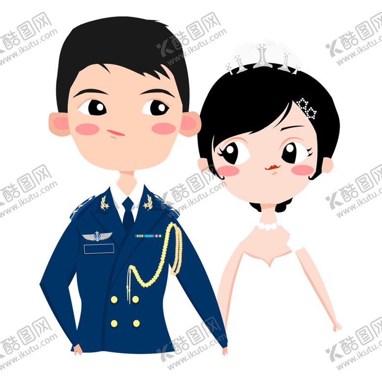编号：64999910081825017107【酷图网】源文件下载-新郎新娘