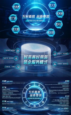 科技馆未来互联网活动展板