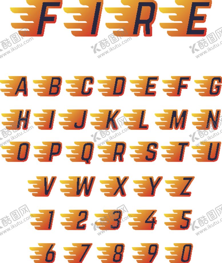 编号：11783609282313256791【酷图网】源文件下载-发光字母