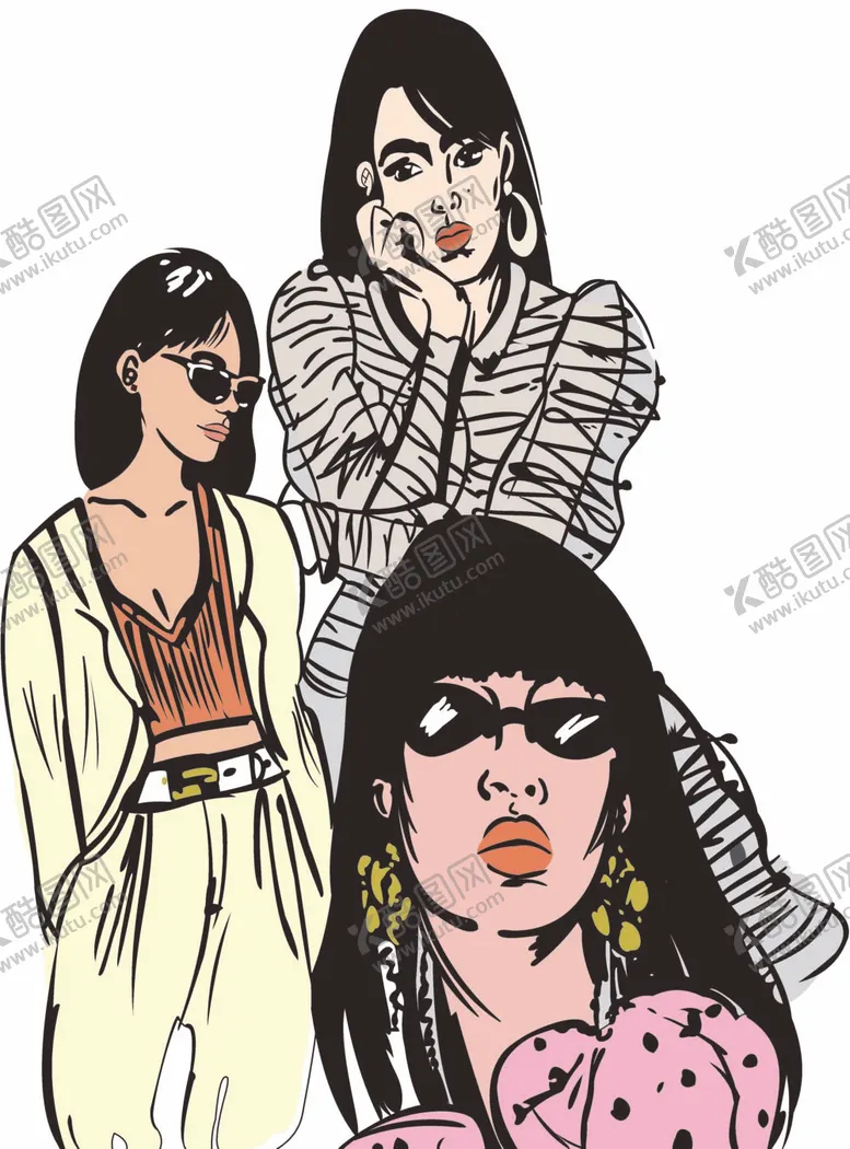 编号：44615012010019122987【酷图网】源文件下载-动漫美女