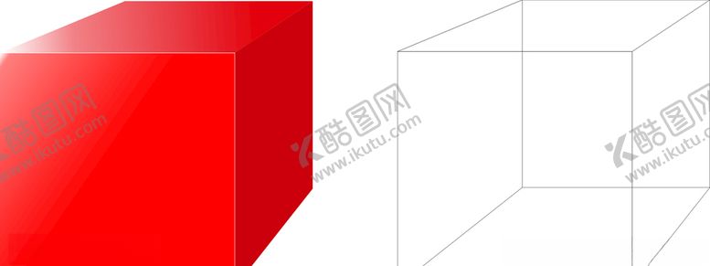 编号：86359309201010116064【酷图网】源文件下载-正方体