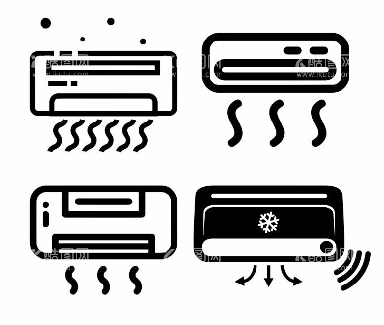 编号：82264912202220127119【酷图网】源文件下载-冷气机图标
