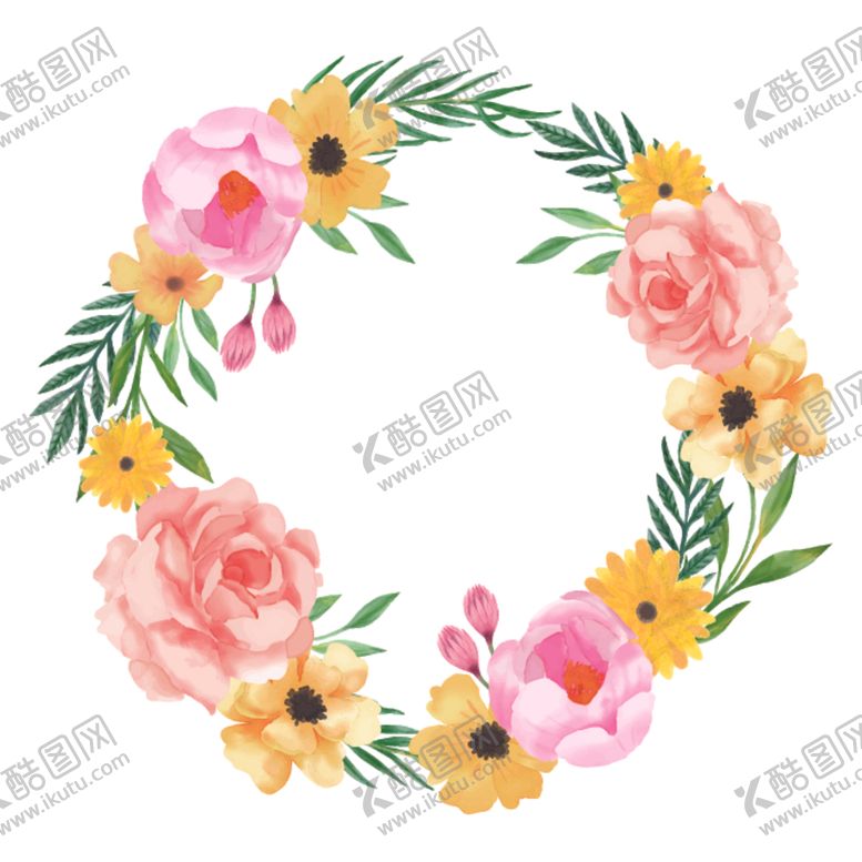 编号：59356609092006463063【酷图网】源文件下载-手绘鲜花