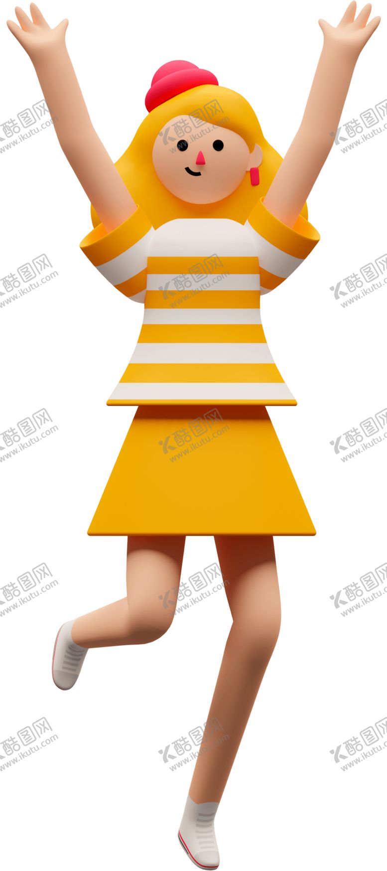 编号：86461501252320254885【酷图网】源文件下载-3D图标素材 卡通人物