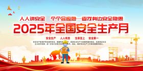 2025安全生产月宣传栏