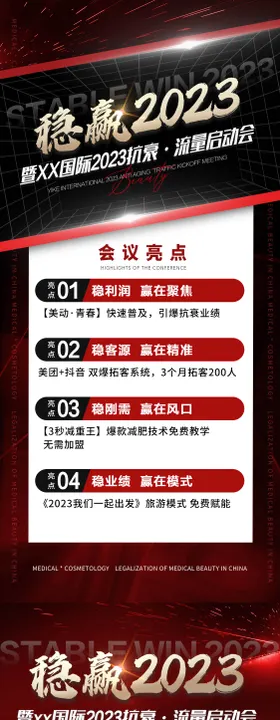 医美招商系列海报
