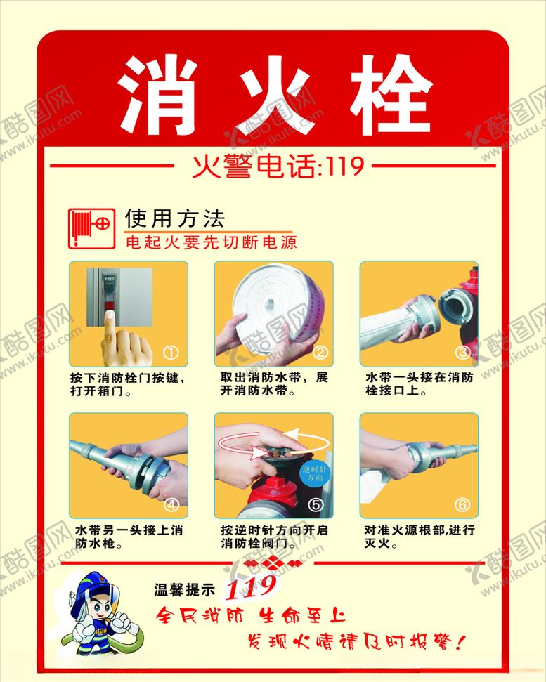 编号：11324706300849209243【酷图网】源文件下载-防火展板
