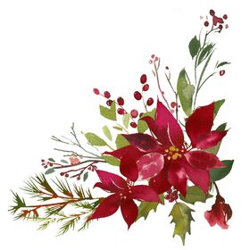 复古装饰花环花圈