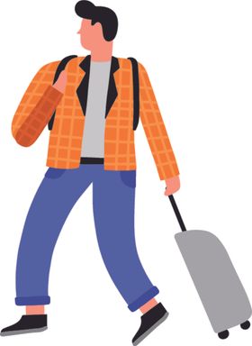 游客旅旅观光者