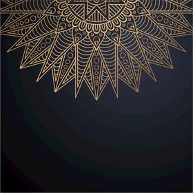 金色古典花纹欧式图案样式装饰