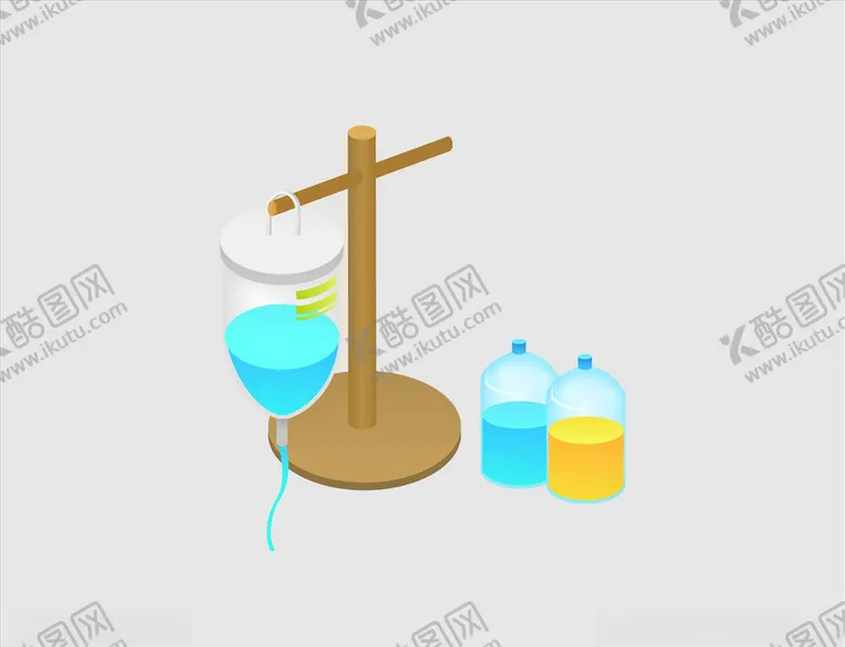 编号：53152706262243546005【酷图网】源文件下载-矢量滴水瓶药水