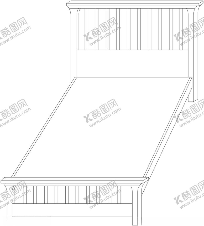 编号：87657807141250027486【酷图网】源文件下载-矢量床