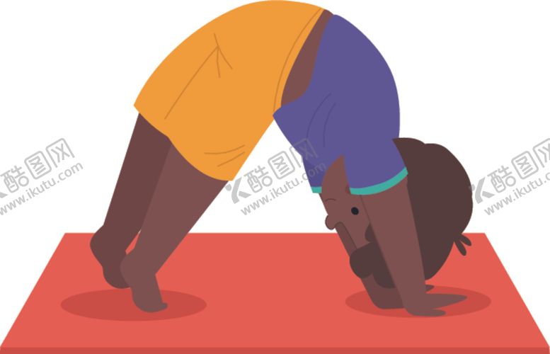 编号：98241309210318393137【酷图网】源文件下载-瑜伽动作