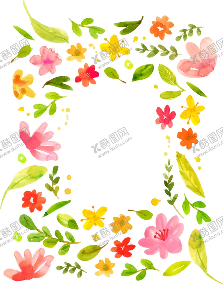 编号：19106104110236417944【酷图网】源文件下载-花草边框