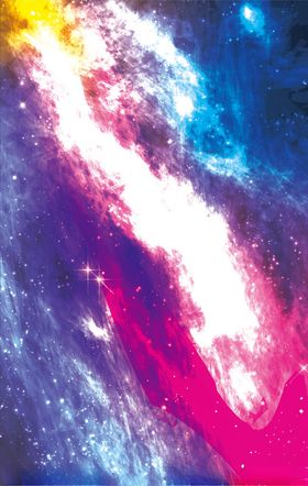 宇宙银河系科技海报背景素材