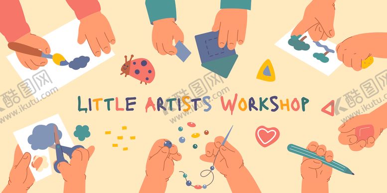 编号：40794111020125531691【酷图网】源文件下载-儿童艺术插图
