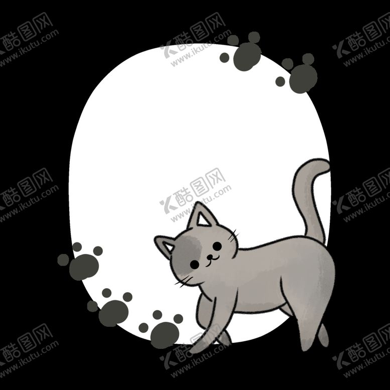 编号：82221511031450323604【酷图网】源文件下载-手绘卡通猫图片 