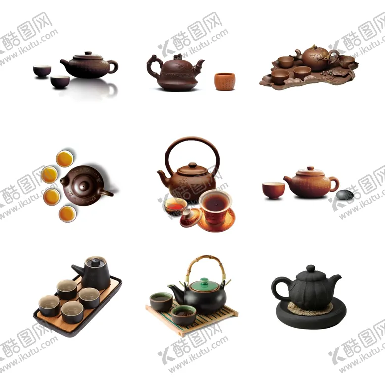 编号：39328407060056042221【酷图网】源文件下载-茶壶茶杯