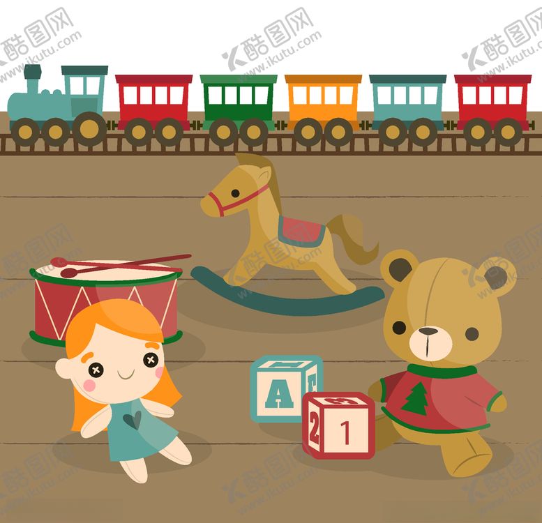 编号：82339509190901121878【酷图网】源文件下载-卡通玩具