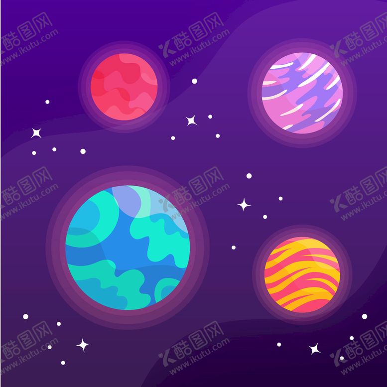 编号：92862301210002133269【酷图网】源文件下载-星球背景