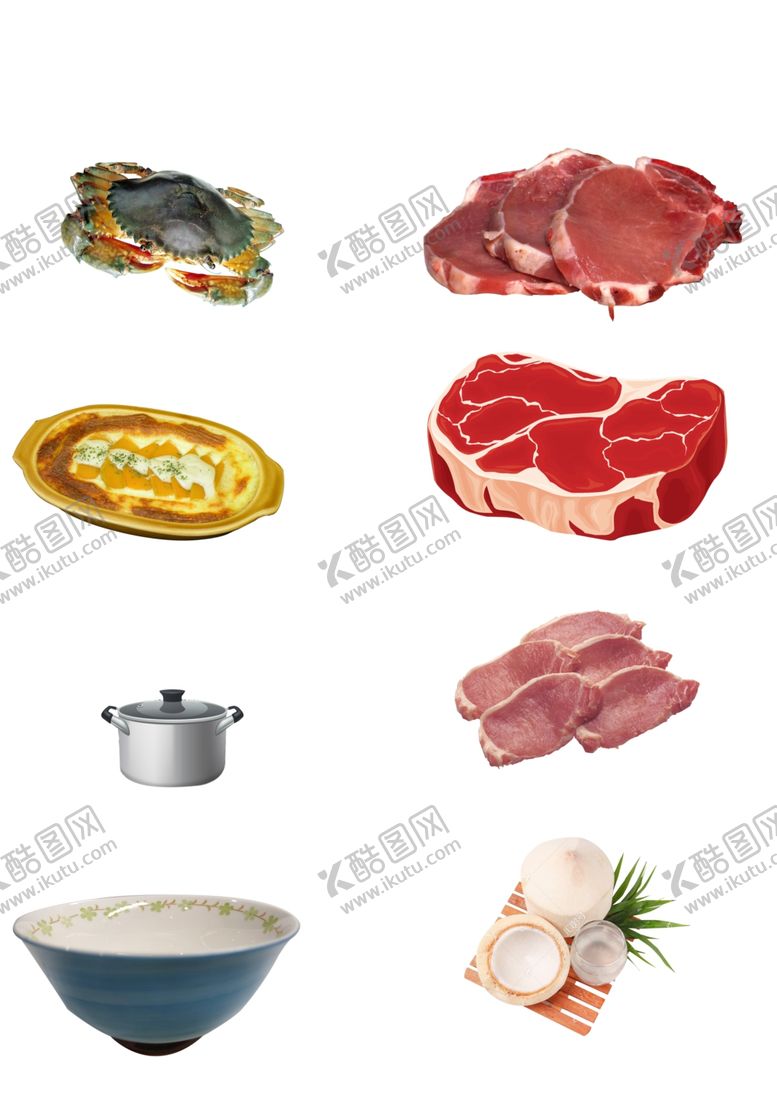 编号：60863107021842052058【酷图网】源文件下载-成块的食物肉