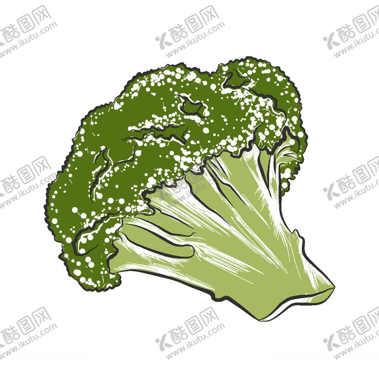 编号：77340809221555051388【酷图网】源文件下载-手绘蔬菜插画