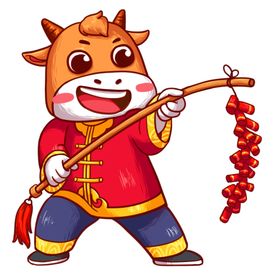卡通牛形象